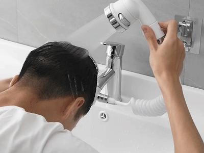 水龙头外接花洒洗头神器哪个好用,花洒专用洗头神器