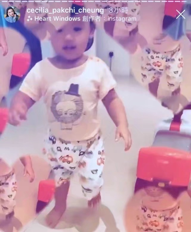 张柏芝三胎模样,张柏芝三胎的样子