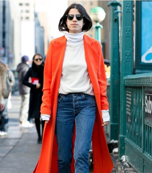 连衣裙毛衣秋冬穿搭,克莱因蓝毛衣穿搭秋冬