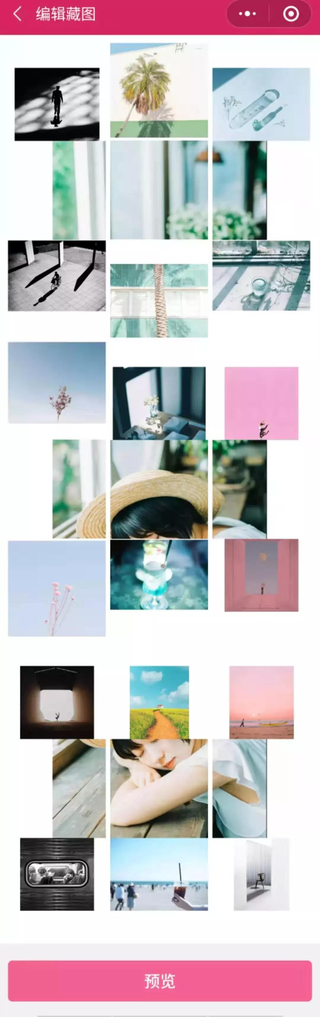 九宫格照片发朋友圈可放三张照片,朋友圈九宫格藏图教程