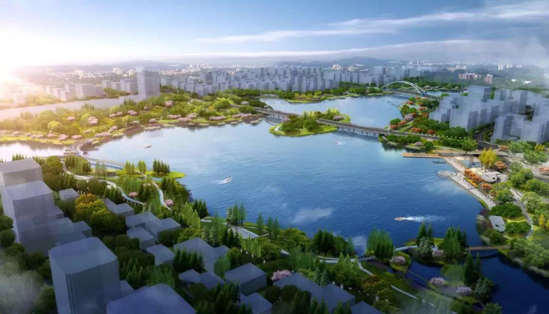 金沙湖钱塘新区,钱塘区金沙湖规划