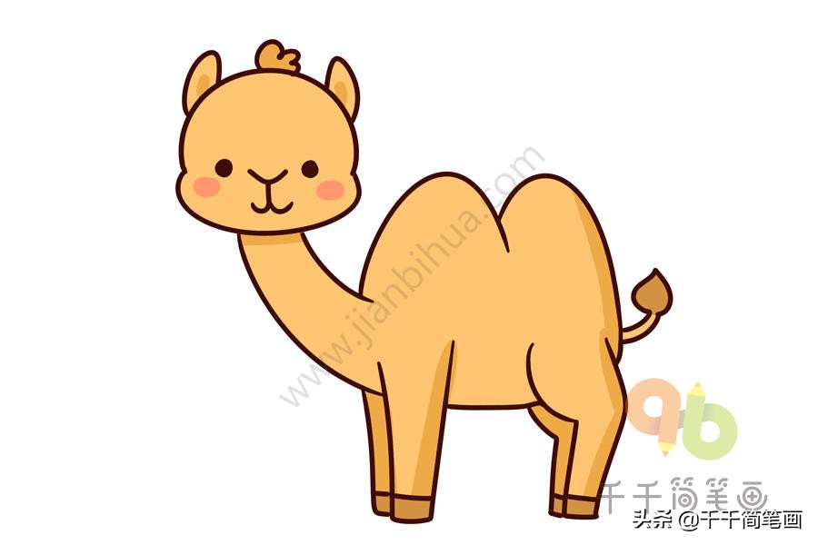 20种常见动物简笔画,儿童简笔画入门动物0-3岁零基础