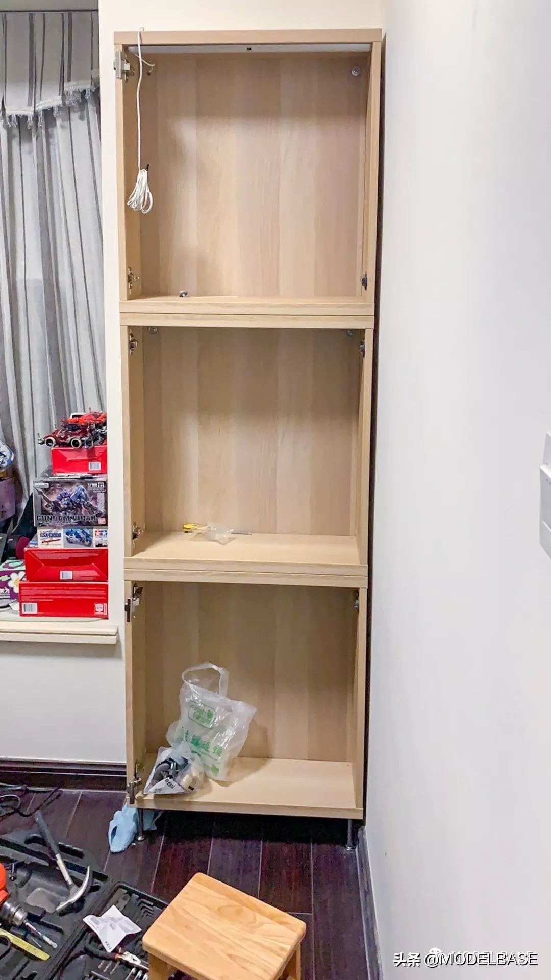 宜家模型展示柜,买了宜家玩具收纳柜