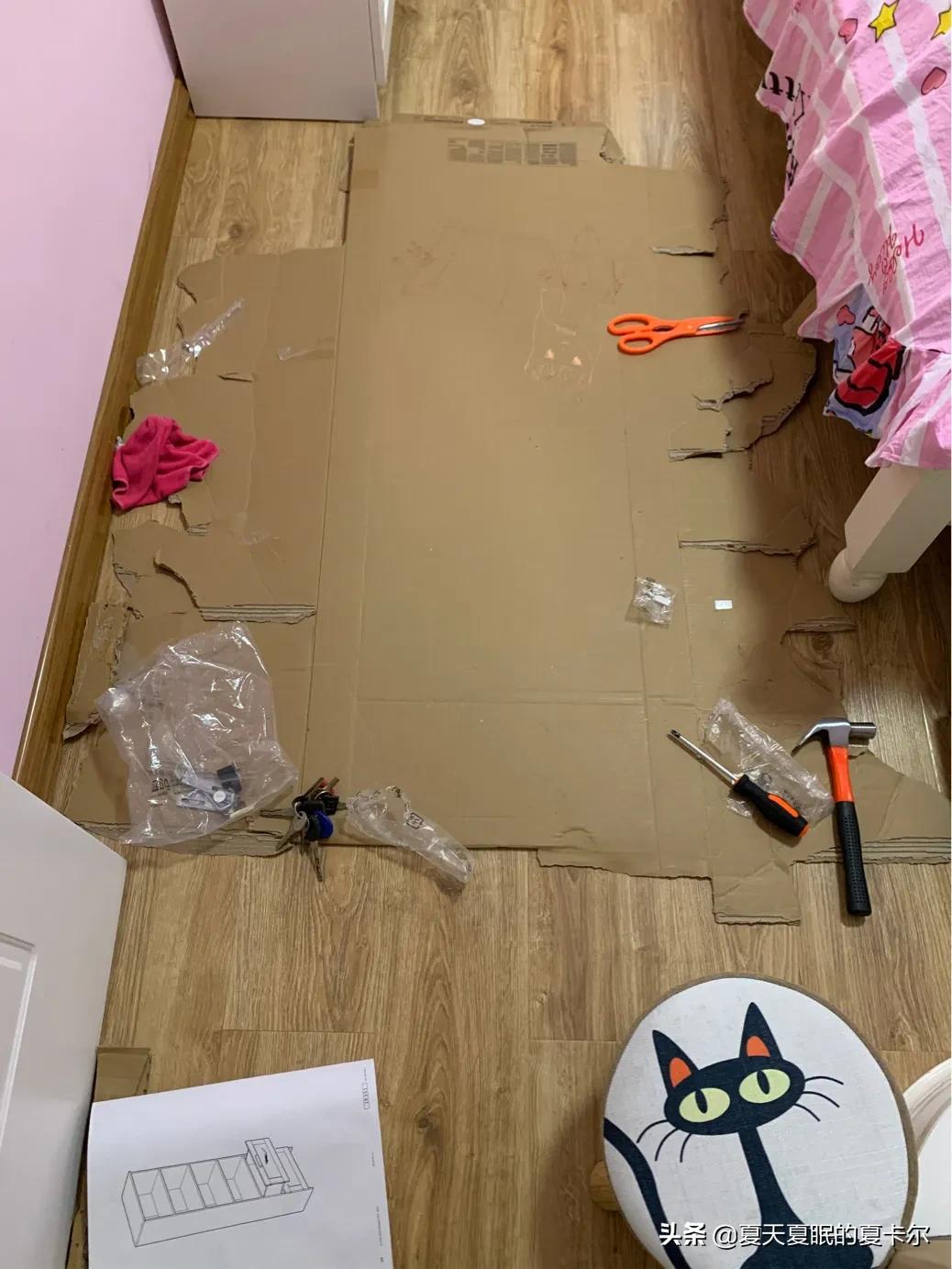 自己动手装柜子的说说,纪念自己第一次装电脑