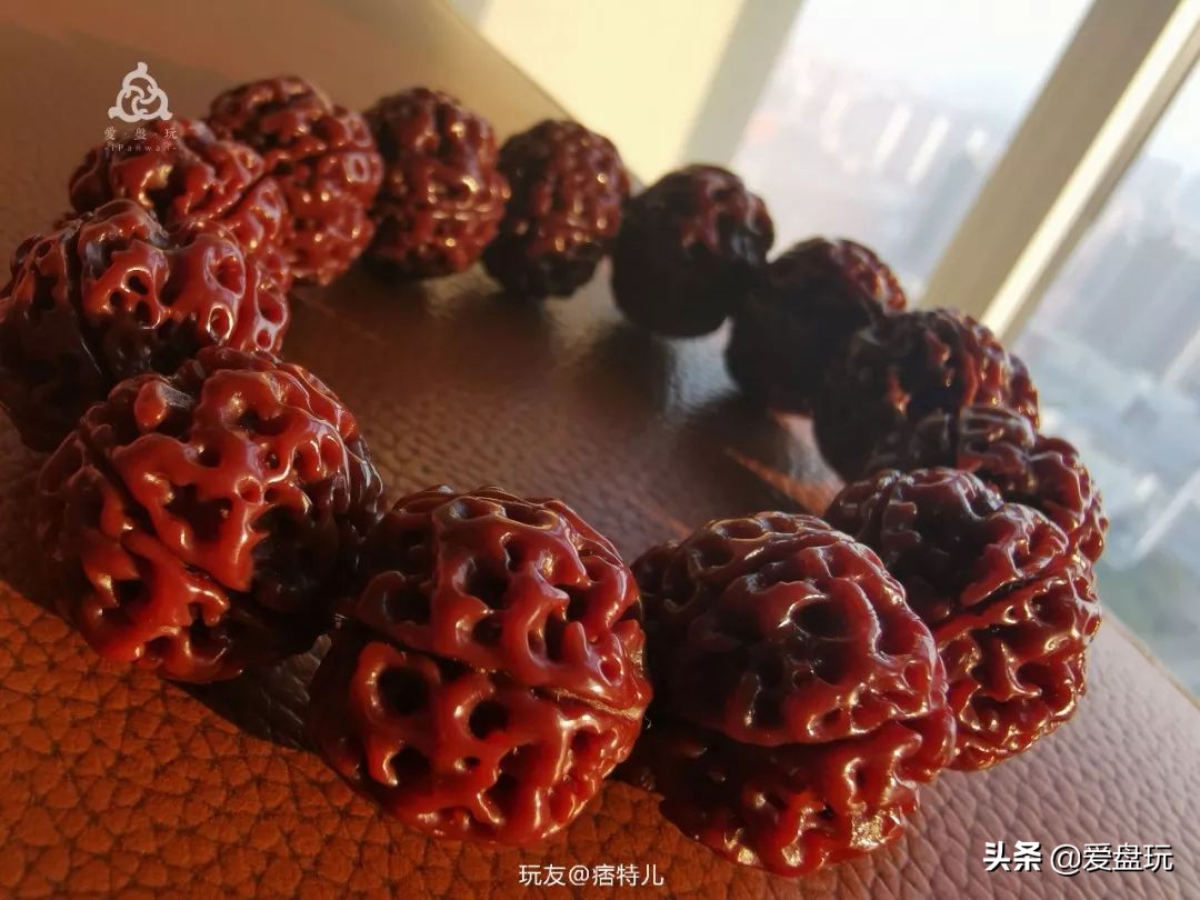 纯手盘完全玉化的金刚,纯手捻金刚菩提