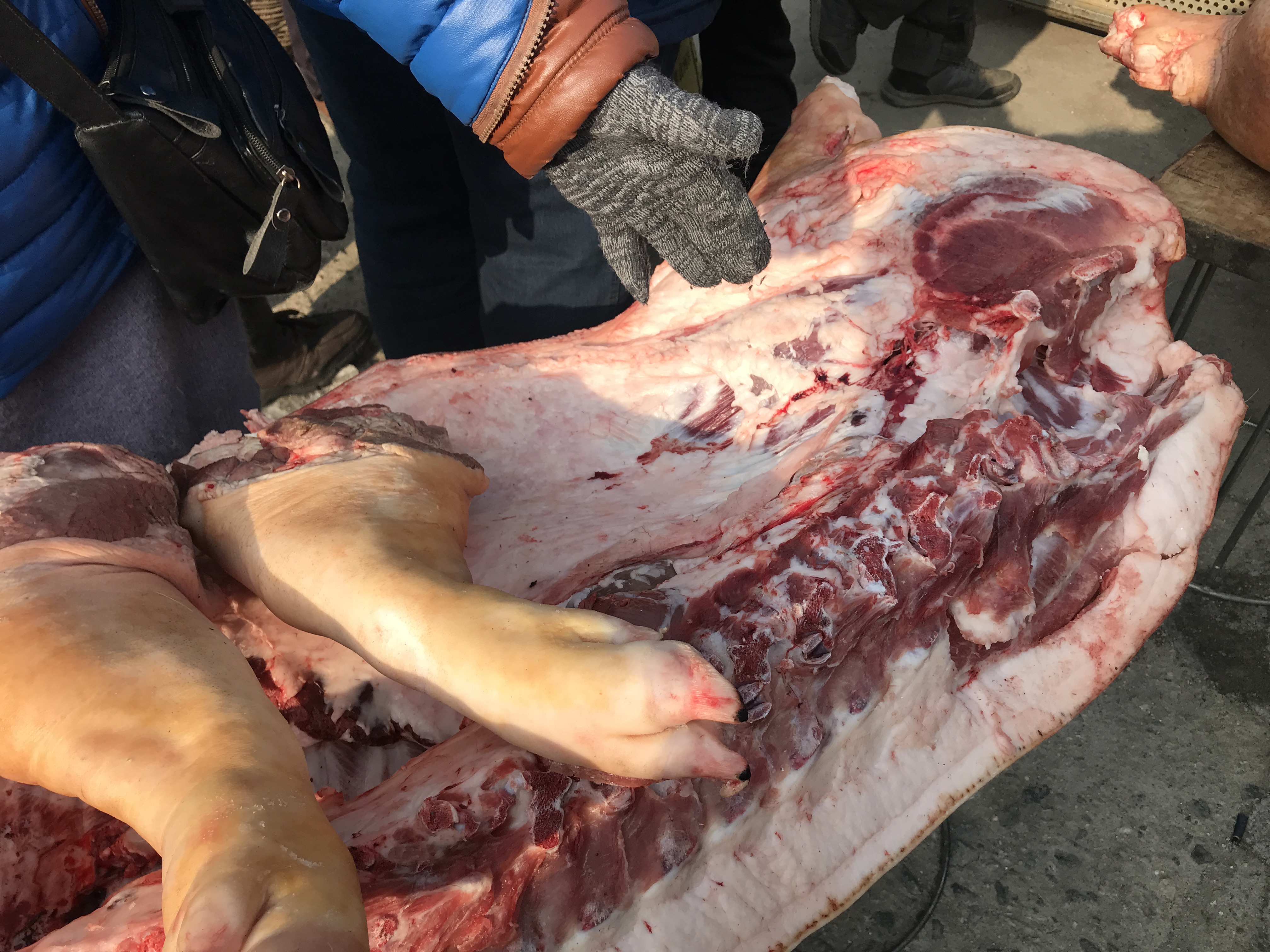 今日农村大集猪肉好卖吗,农村大集猪肉哪里最便宜