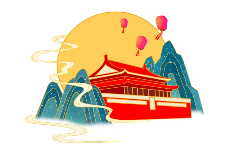 迎国庆中秋双节英语,中秋双节快乐英语