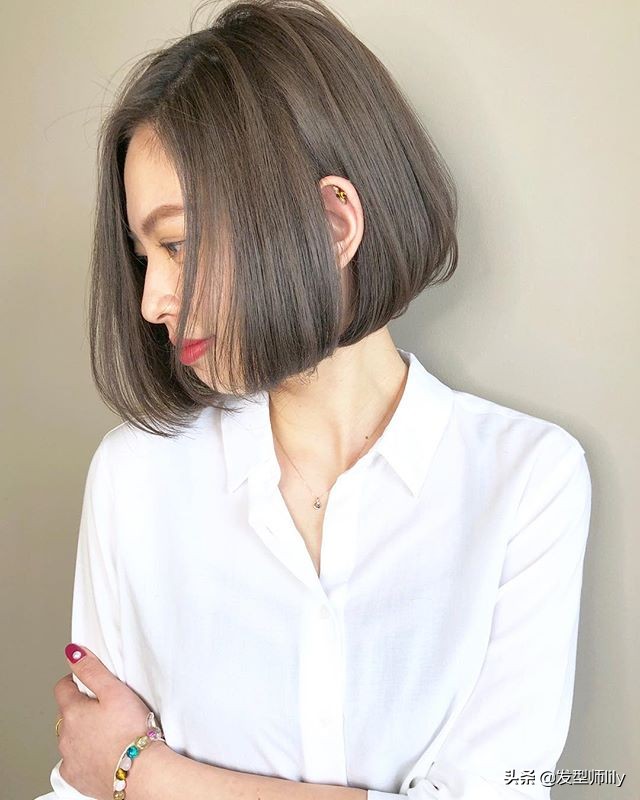 2019短发发型免烫款,2019流行短发发型图片减龄显气质