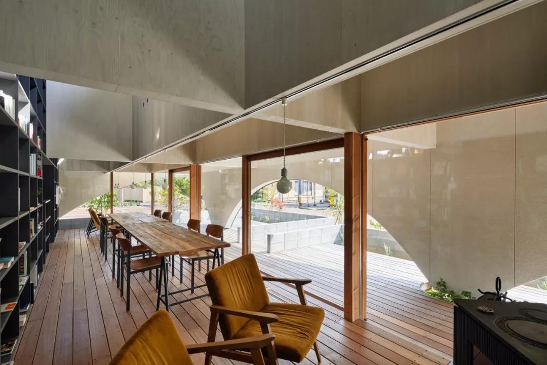 日本津波市牙科诊所，公园版的就诊环境