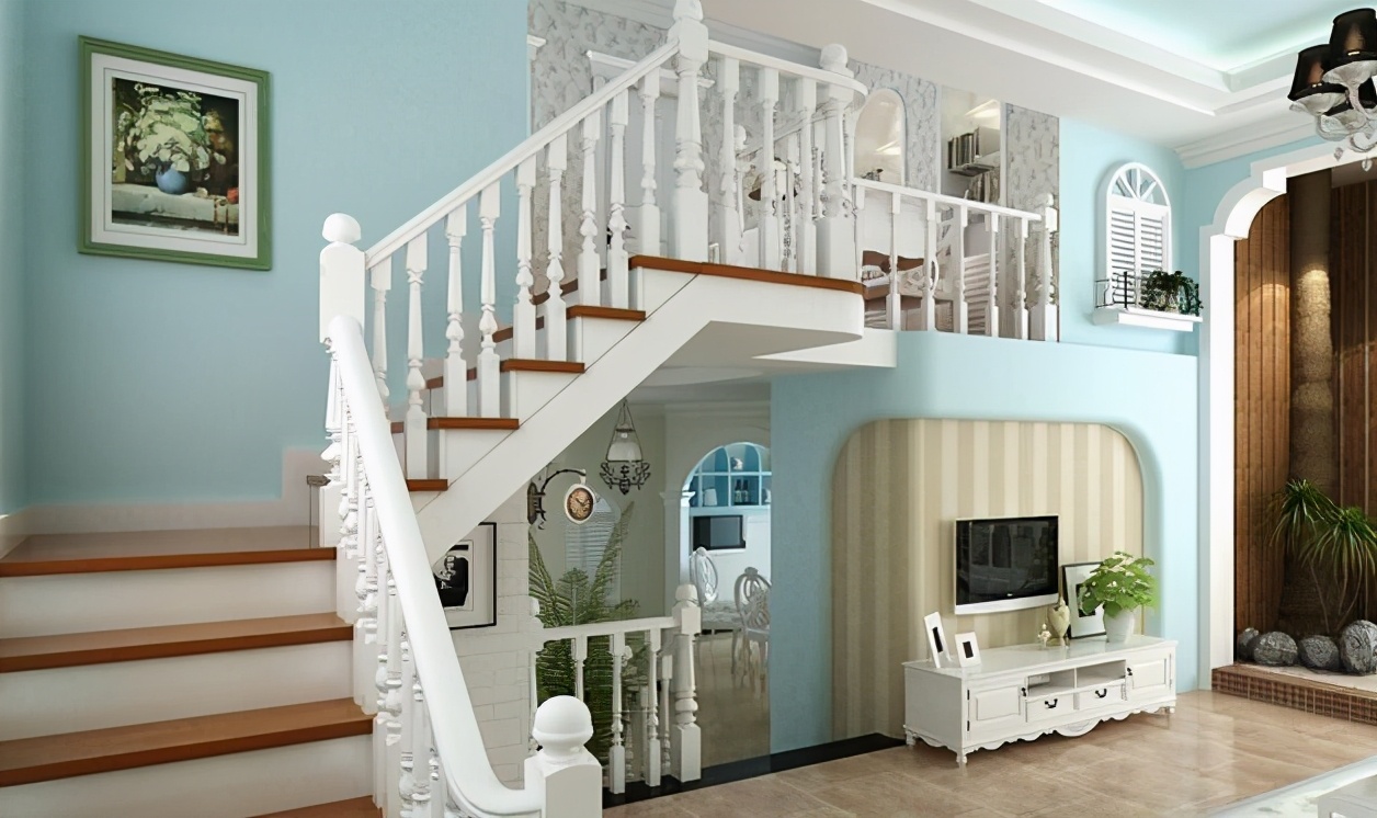 自建房楼梯怎么设计节省空间,自建房楼梯踏步装修怎样设计好看