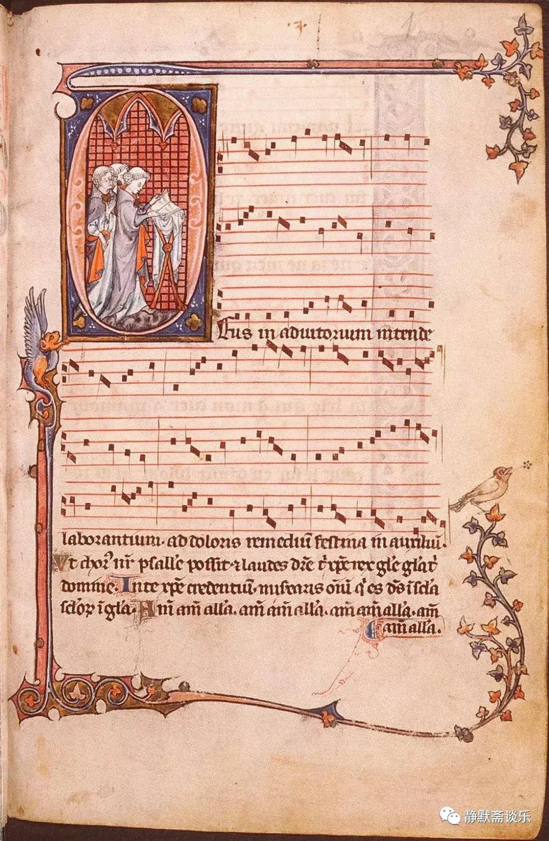 13世纪经文歌的形成和发展,13世纪经文歌的代表作品