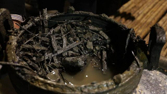 河南古墓挖出一锅牛肉汤带着骨头,2017信阳楚国大墓挖掘