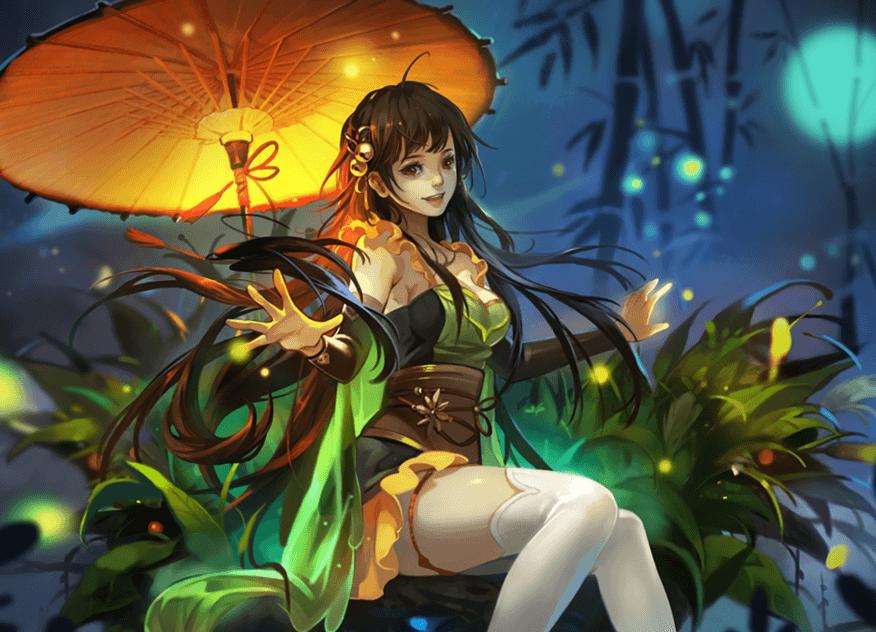 三国杀小乔没改之前原图,三国杀国战小乔改版