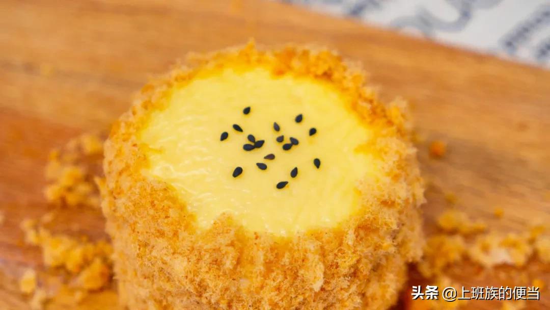 自制蛋糕用安慕希酸奶代替奶油,小孩爱做的蛋糕