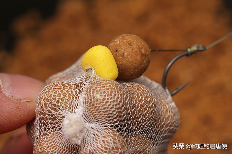 外国人钓鱼打窝技巧,老外用超大饵钓鱼