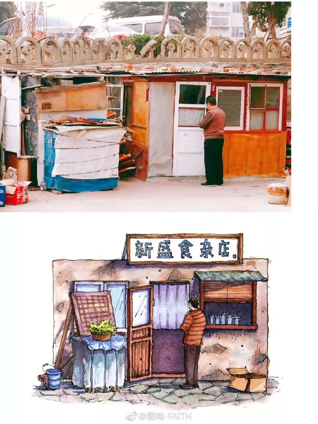 水彩画建筑入门零基础初学,水彩大师的建筑风景作品