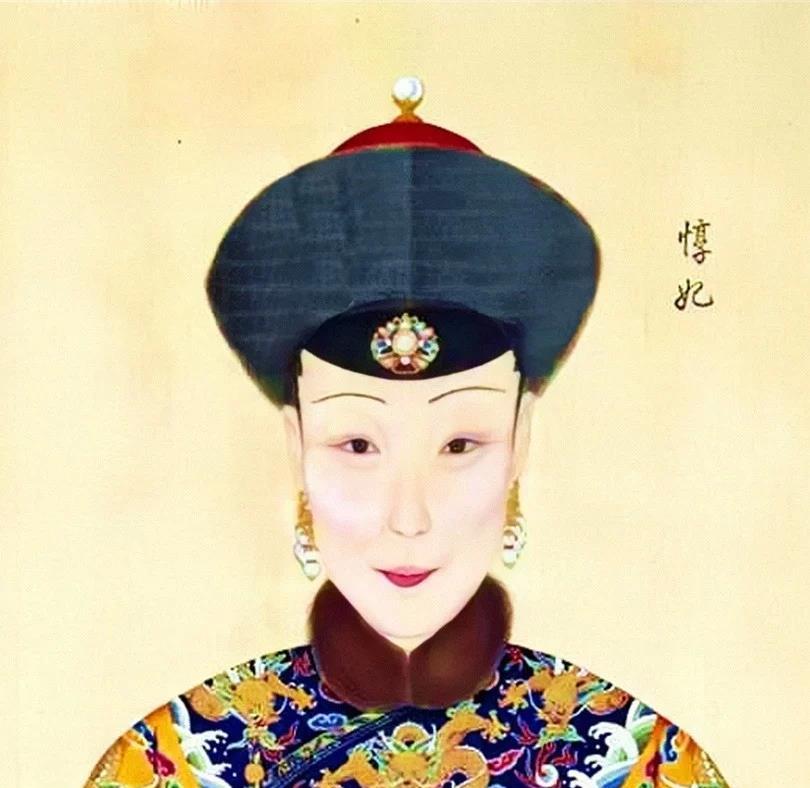 乾隆各个妃嫔的画像,乾隆妃子真实画像