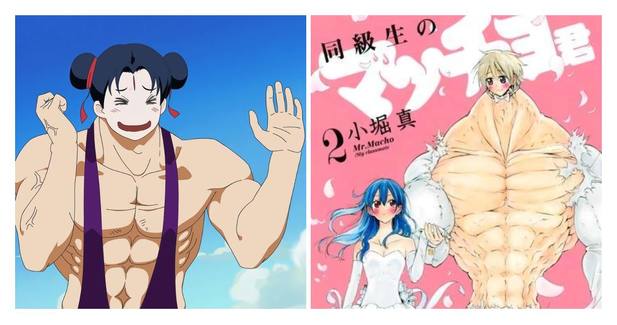 五张图看19位ACG肌肉男女：三笠人美腹肌多，他撞脸十冷哪吒