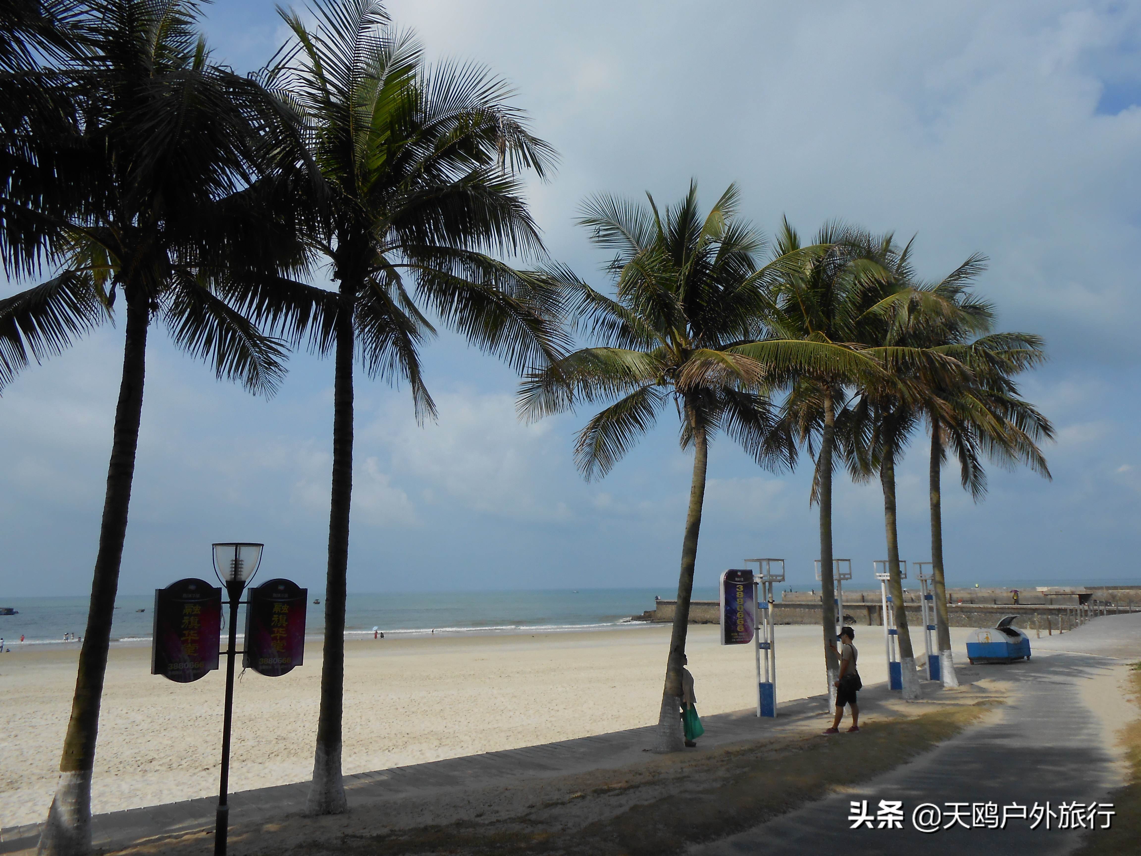北海银滩蓝色海水在哪里看,北海银沙滩的海水清澈吗
