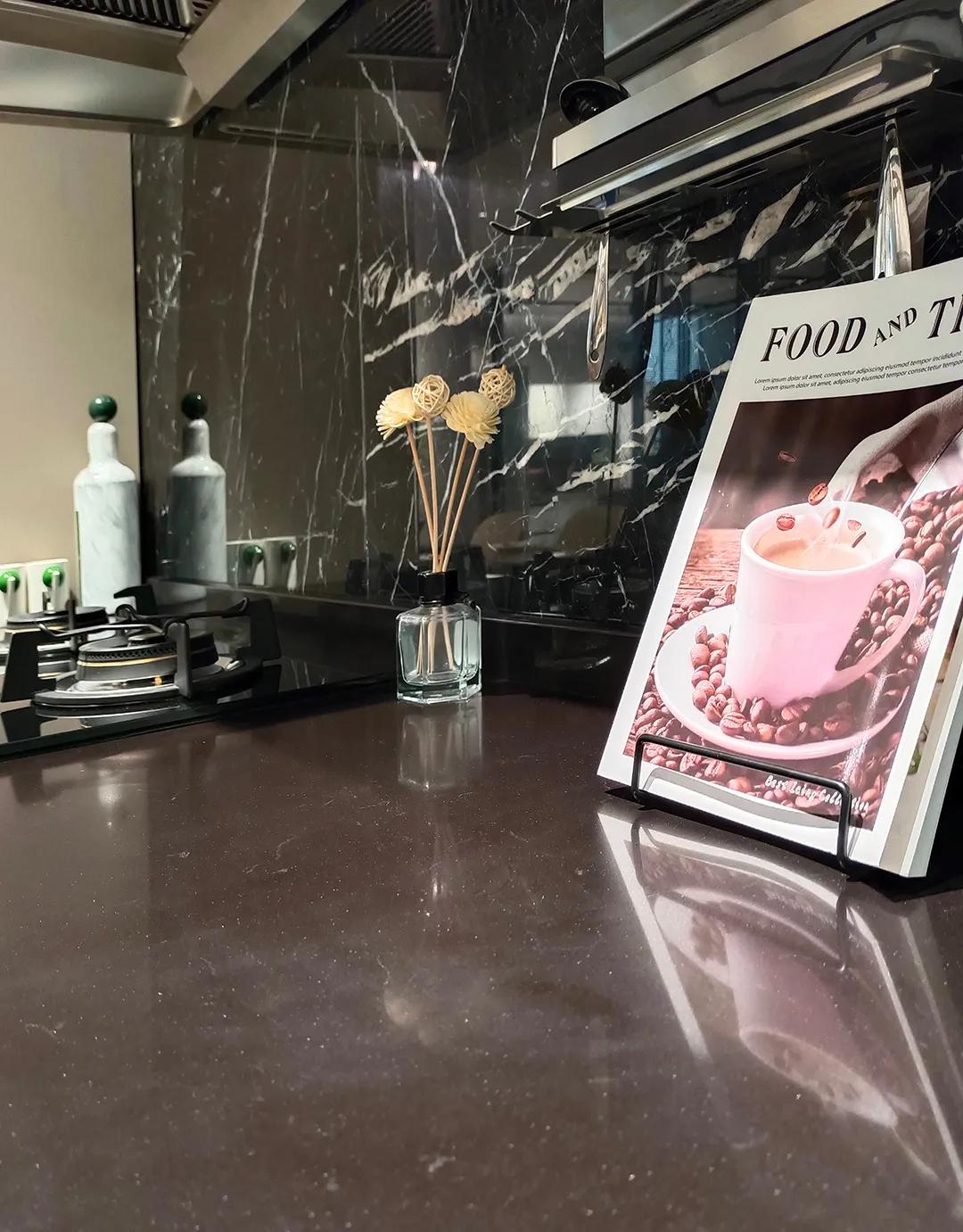 百能不锈钢高端定制橱柜物有所值,百能不锈钢橱柜木纹