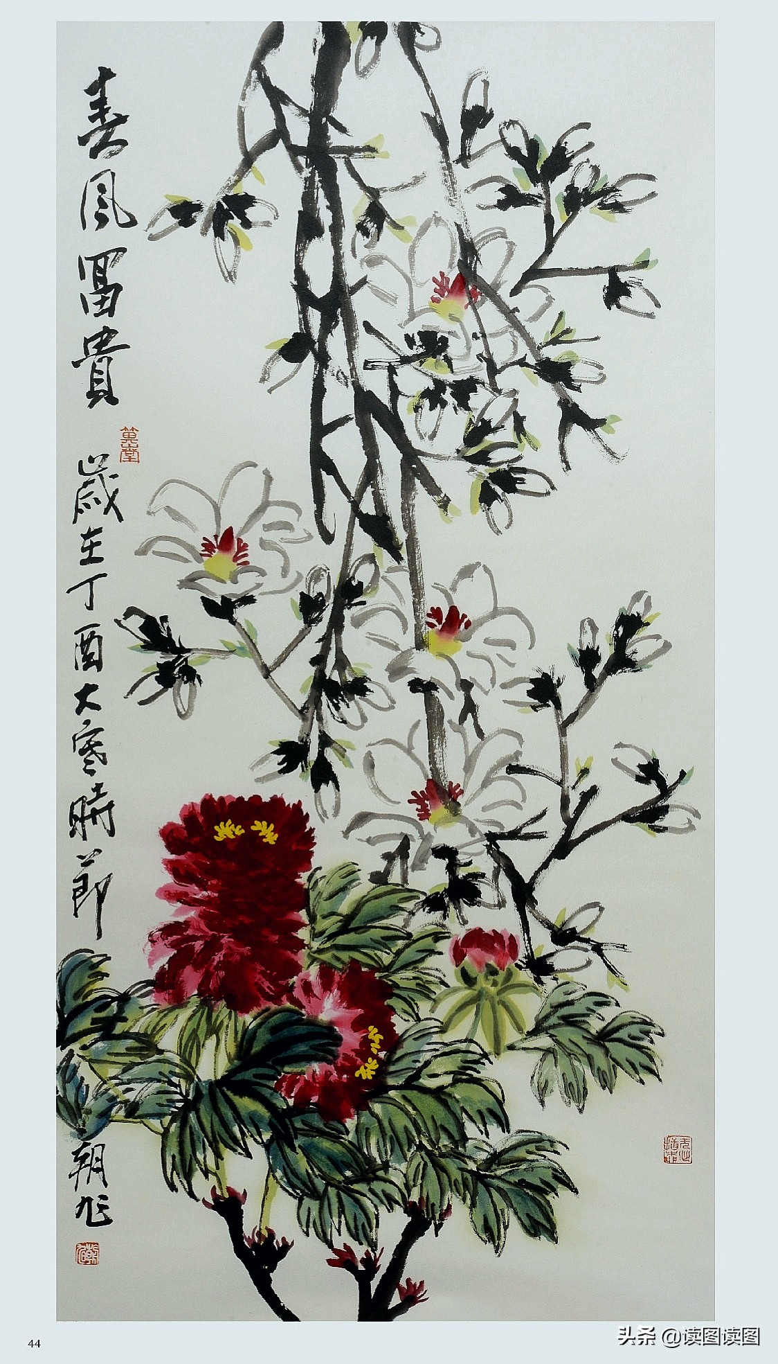 许朝旭国画,许老师花鸟画精品欣赏