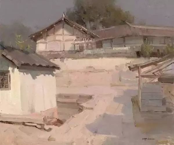 优秀的色彩风景写生作品,下乡风景速写写生教程