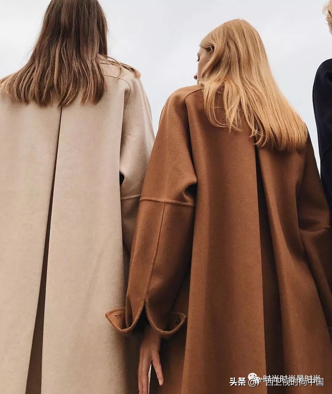 高级感的一款双面呢大衣,双面呢大衣两件