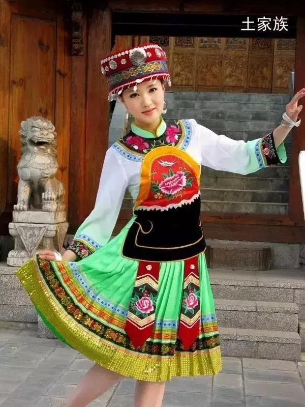 56个民族美女服饰图片大全,56个民族女生的漂亮服装