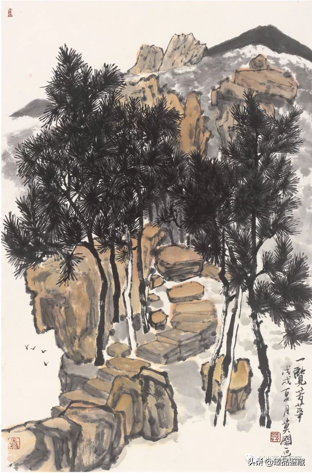 水墨花鸟画及赏析,中国画与西洋画赏析