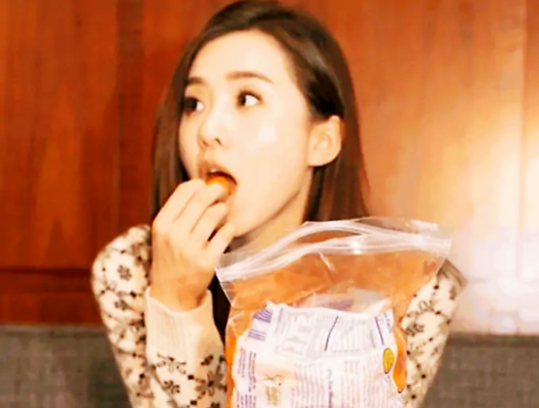 刘诗诗零食胡萝卜,刘诗诗我是零食控