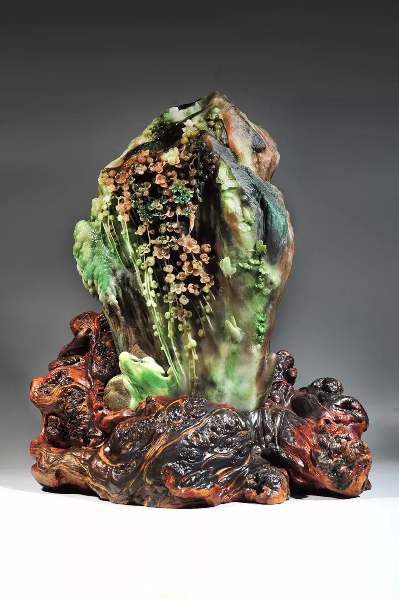 独山玉五颜六色,独山玉石作品欣赏