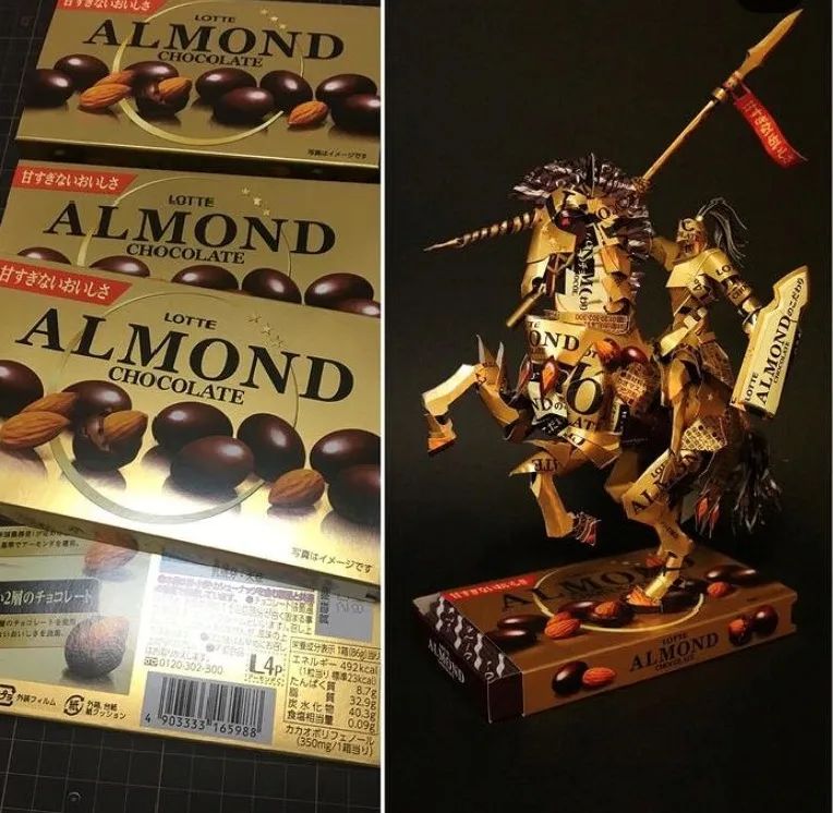获赞50万！日本宅男将巧克力盒做成大国王，将垃圾变成艺术品
