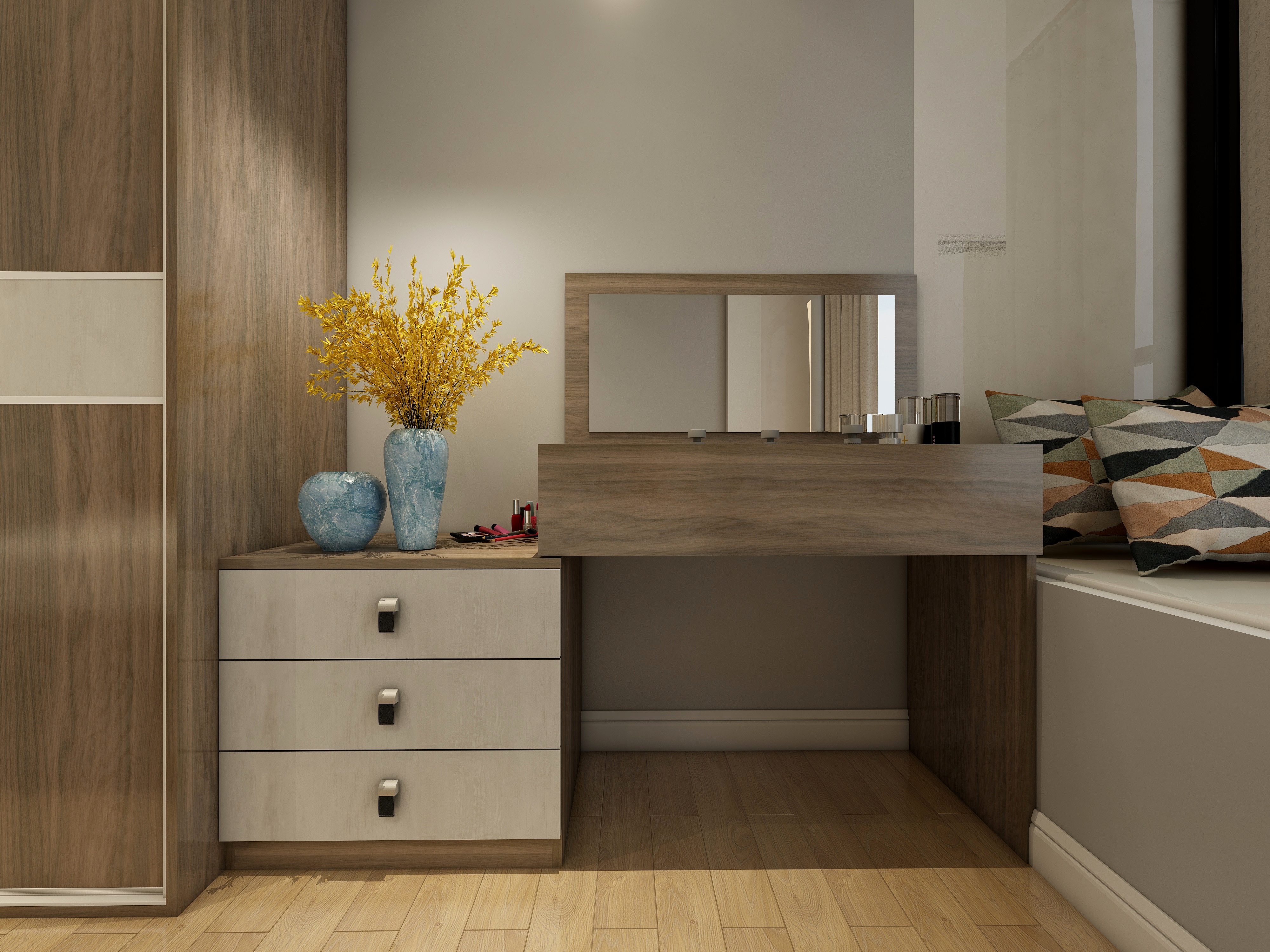 农村房子大门正对房门怎么破解,进门正对门的户型