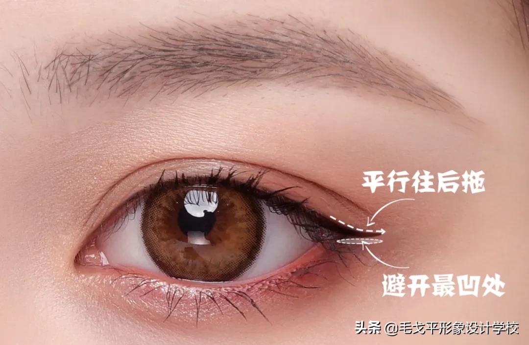 新手一定要看的眼线纹绣正确画法,眼线新手防晕