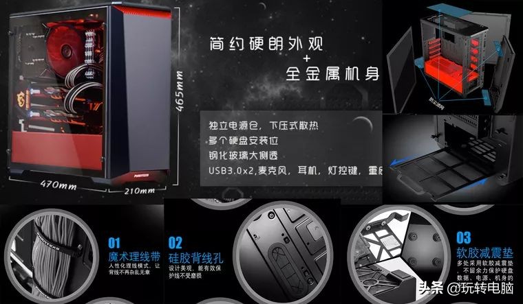 电脑机箱选购指南,电脑机箱怎么选型号