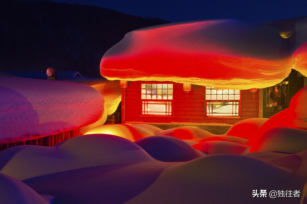 洁白的童话世界,洁白无瑕的白雪