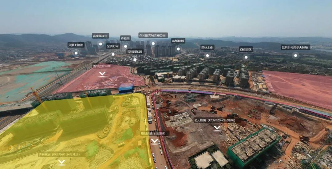 昆明经开区黄土坡地图,昆明经开区黄土坡规划图