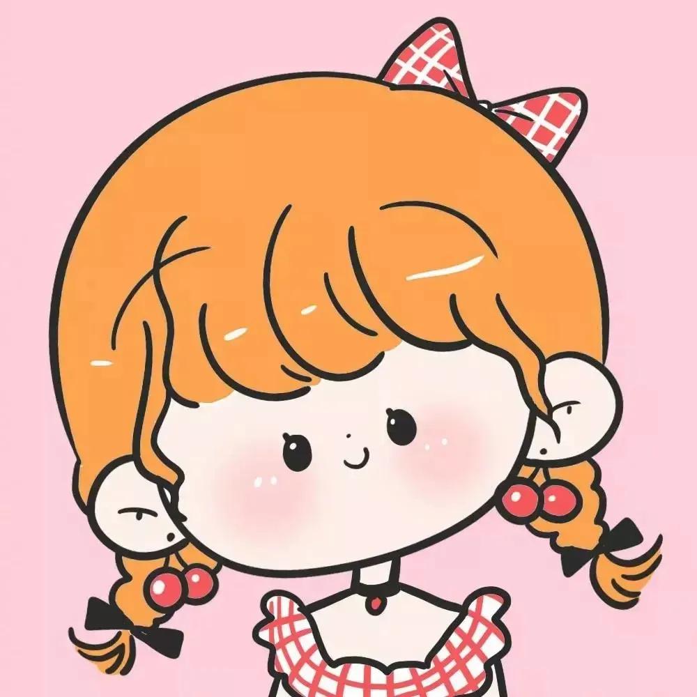 闺蜜头像萌娃卡通可爱小清新,可爱女孩头像萌娃闺蜜森系