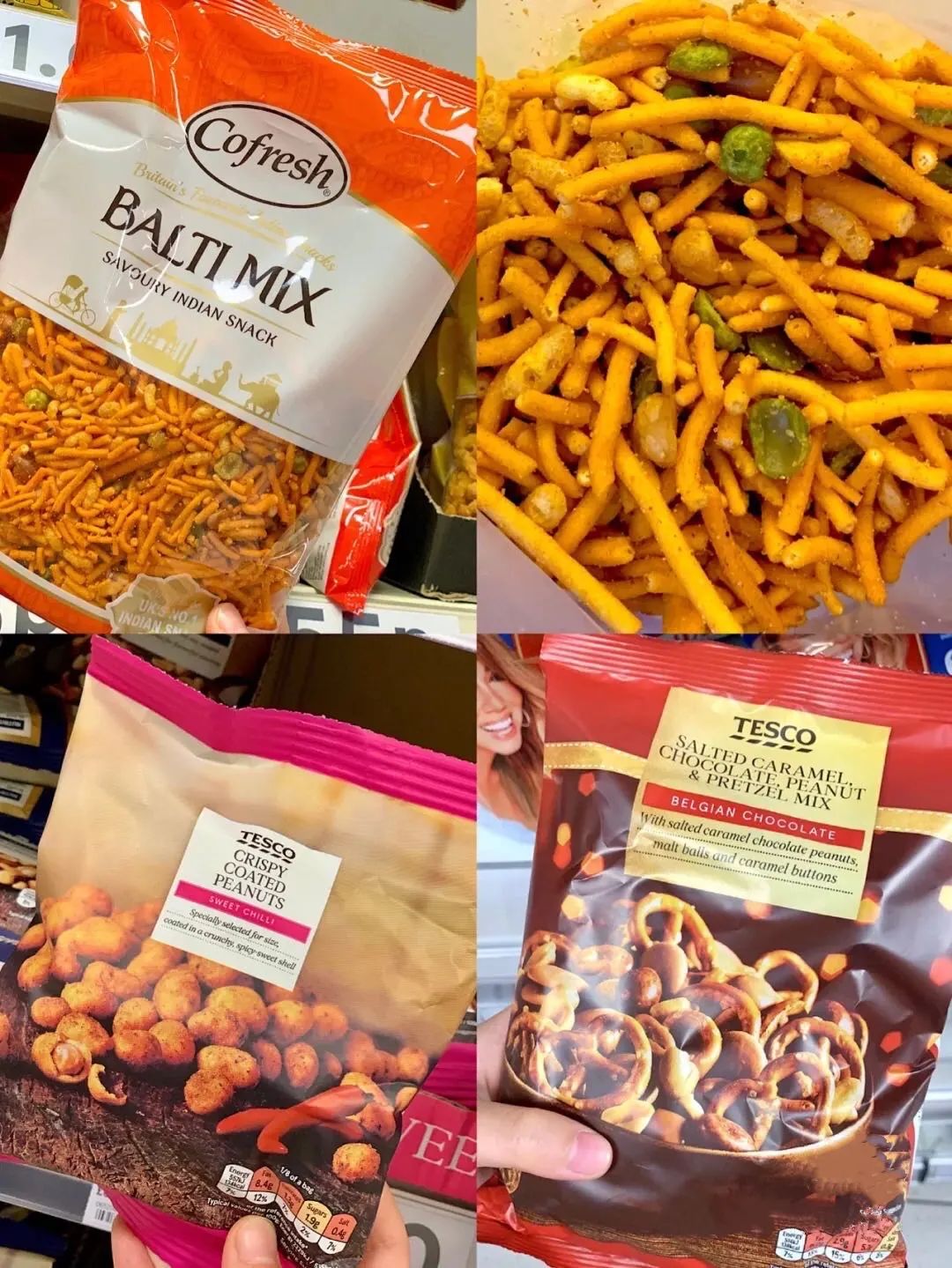 英国超市零食tesco,英国的零食大推荐