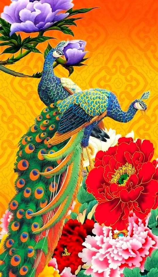 2024年典藏大富贵挂历,羊年花开富贵挂历