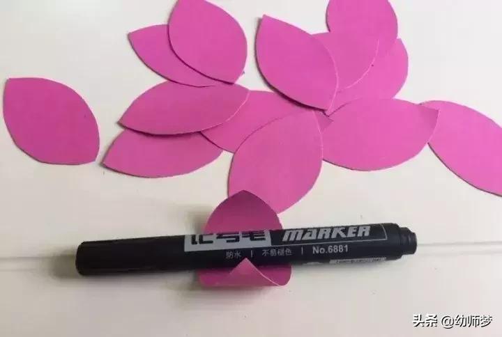 半成品荷花睡莲手工材料包,荷花睡莲水池制作