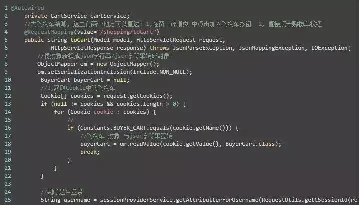 java购物车设计原理,java购物车模块遇到的难题