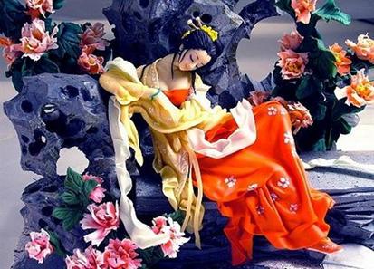 西安传统面塑手办,非物质文化遗产面塑