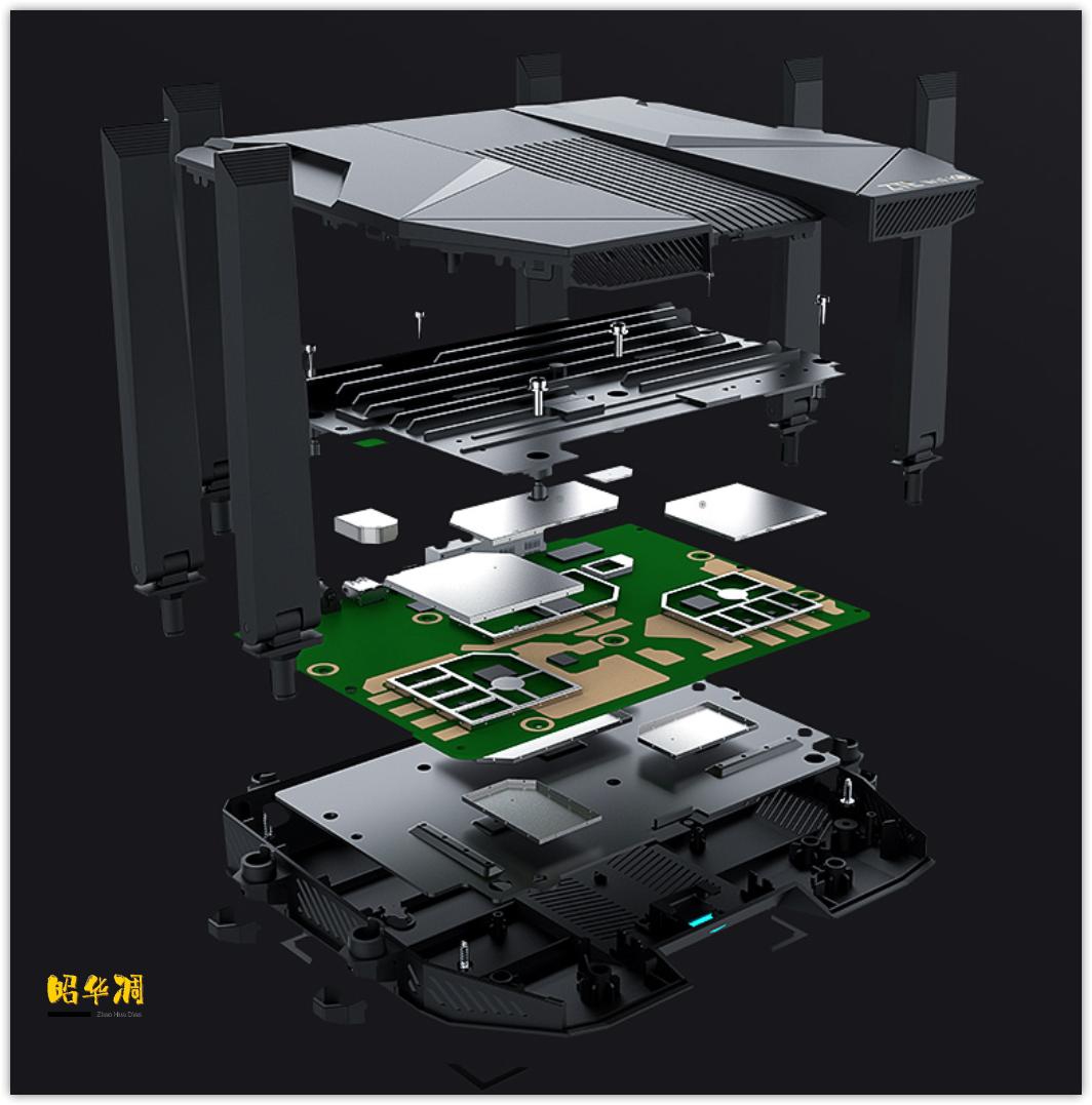 中兴ax5400promesh组网测试,中兴ax5400pro的穿墙能力