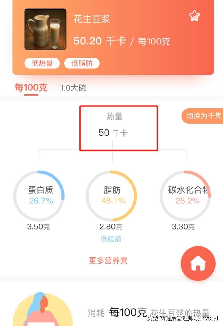 花生豆浆和传统豆浆哪个热量高,花生黄豆豆浆的功效减肥吗