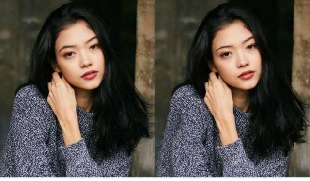 凸嘴的五官比例,宽眼距塌鼻梁凸嘴