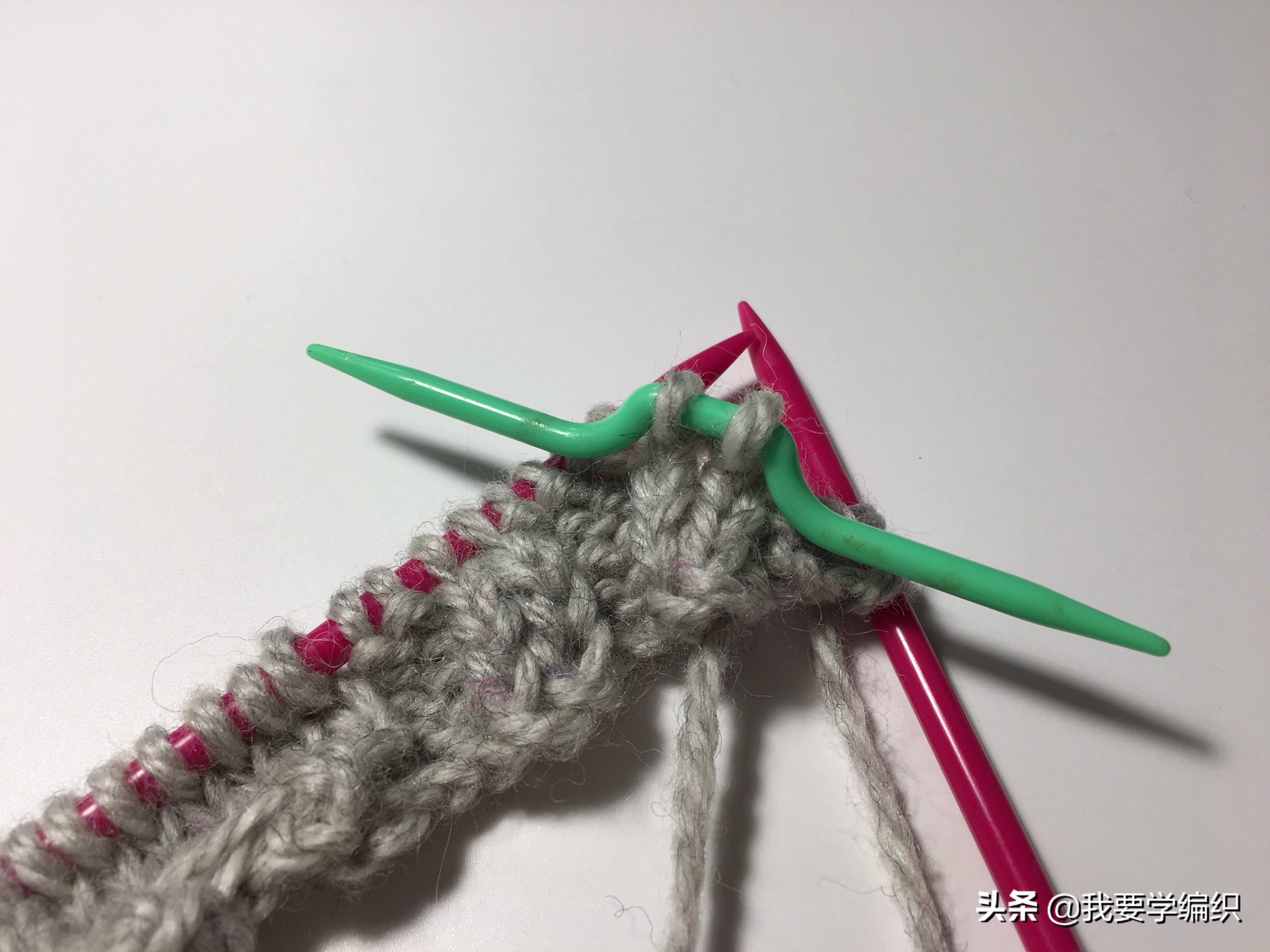 双扭麻花围巾教程,经典麻花围巾教程