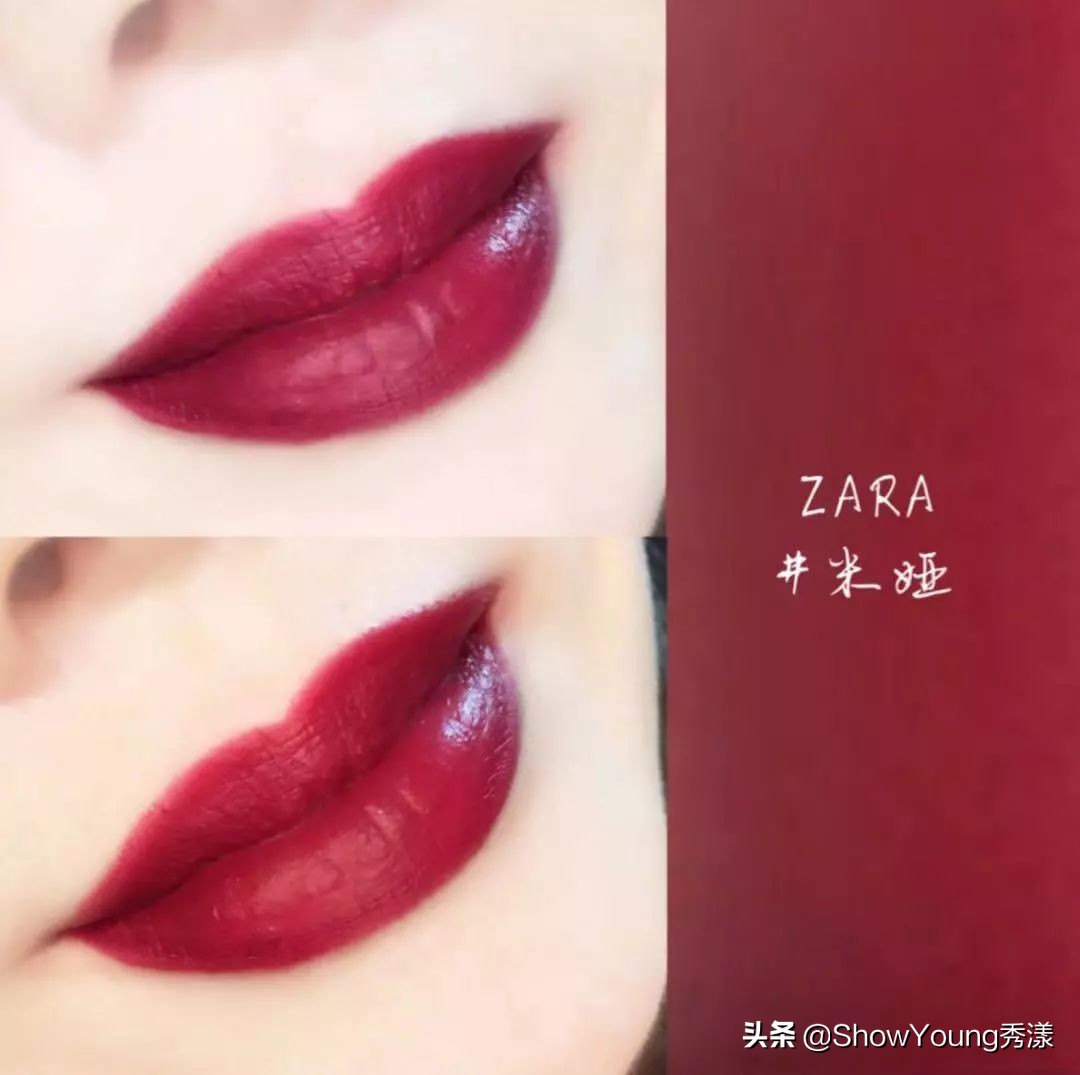 zara新款口红黄皮推荐,zara新款口红610