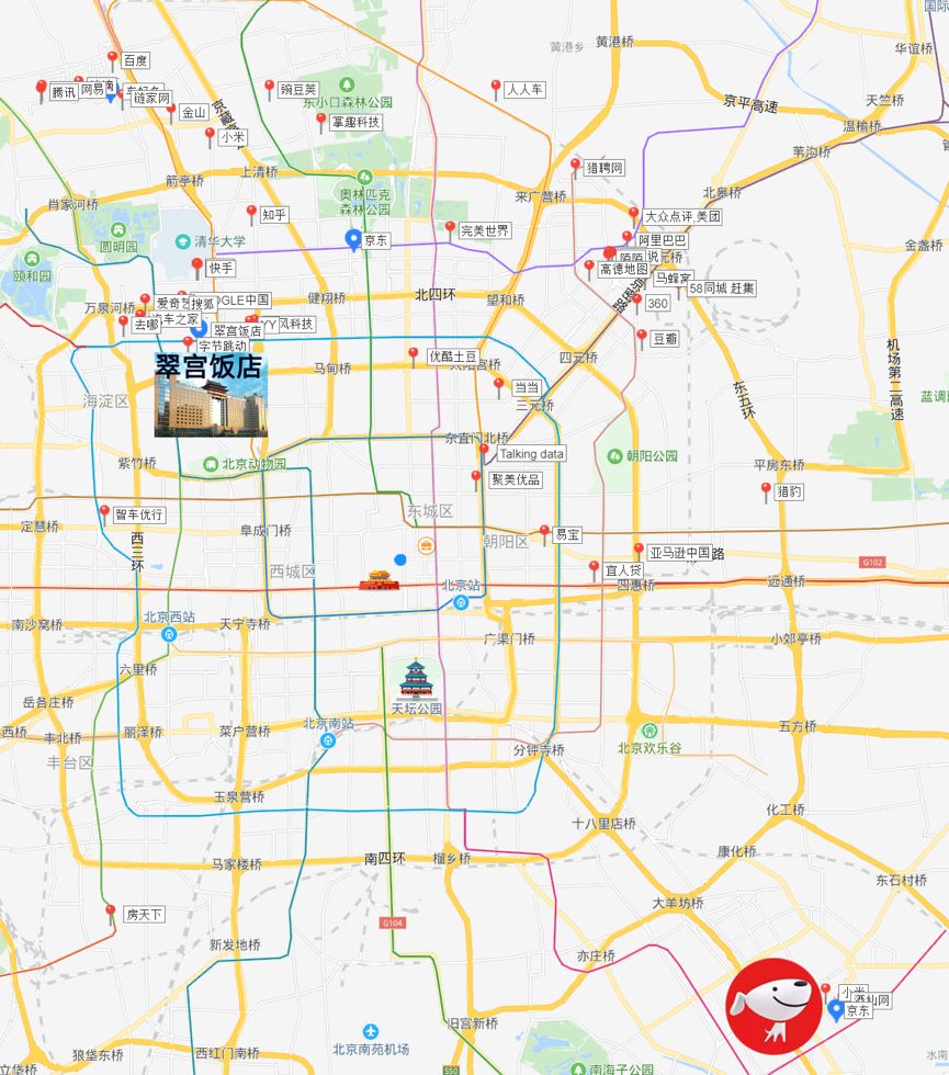 总算明白京东为啥27亿买下翠宫饭店了！