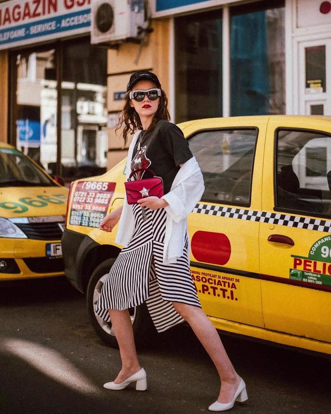 竖条纹怎么搭配好看,条纹搭配设计效果图